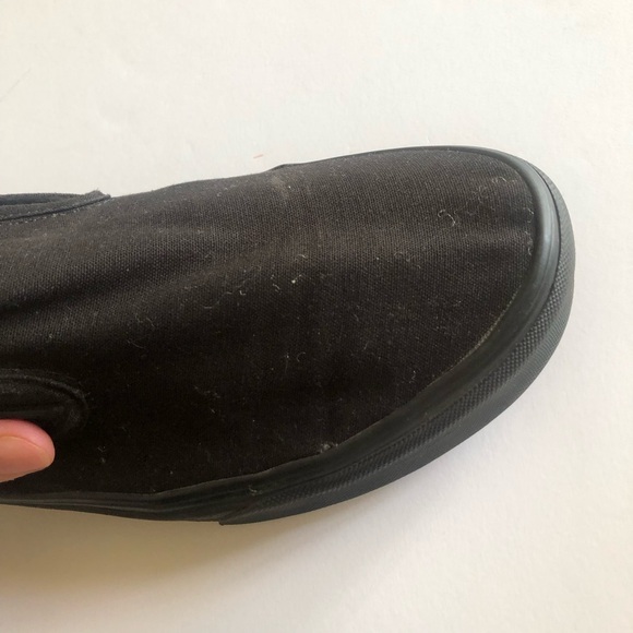 Black Classic Slip On Vans - Picture 7 of 16